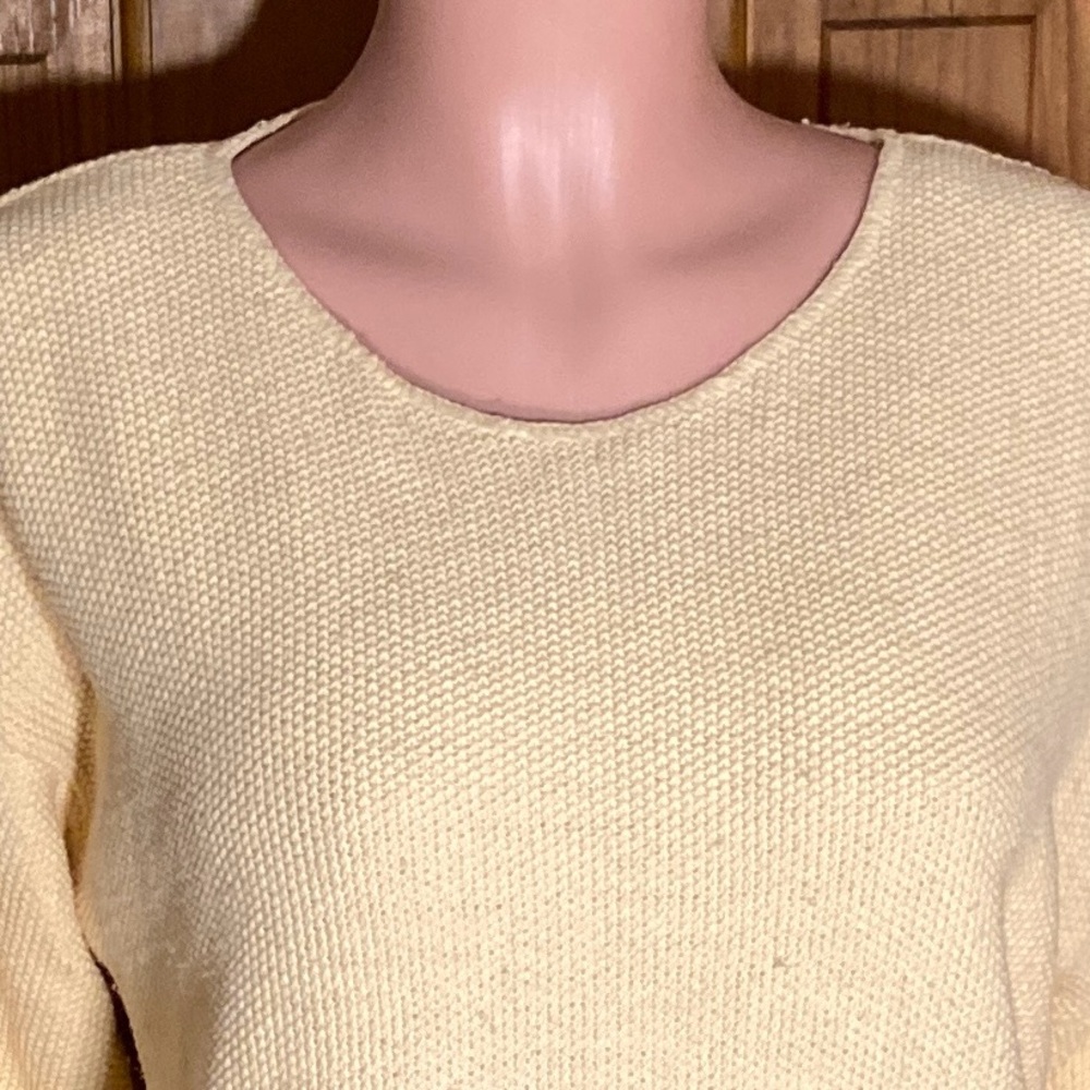 EUC Vintage Basic Editions Heavyweight Sweater Si… - image 6